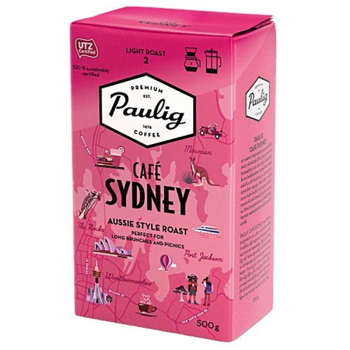 Kahvi Paulig Sydney HJ 500 g UTZ-sertifioitu, hinta 14,43€