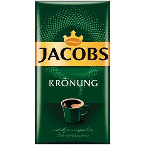 Kahvi Suodatinjauhatus Jacobs krönung keski paahto 500g, hinta 12,22€