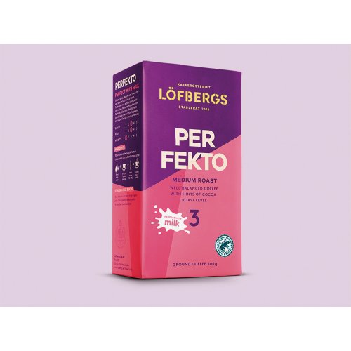 Kahvi Suodatinjauhatus Löfbergs perfekto keskipaahto 500g, hinta 12,74€