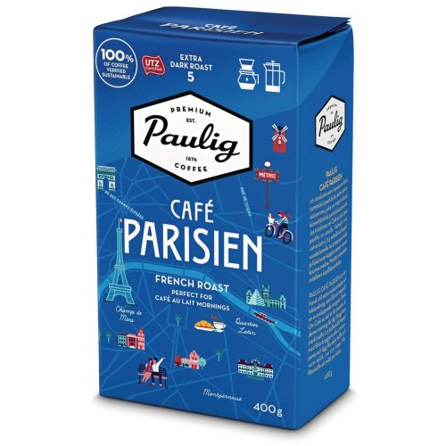 Kahvi Suodatinjauhatus Paulig café parisien tumma paahto 400g, hinta 14,27€