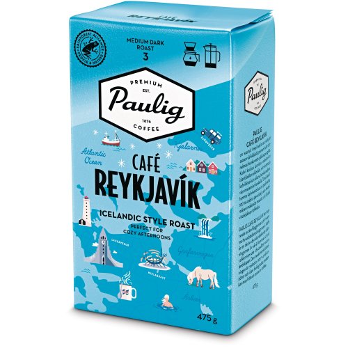 Kahvi Suodatinjauhatus Paulig café reykjavik keskipaahto 475g, hinta 14,95€