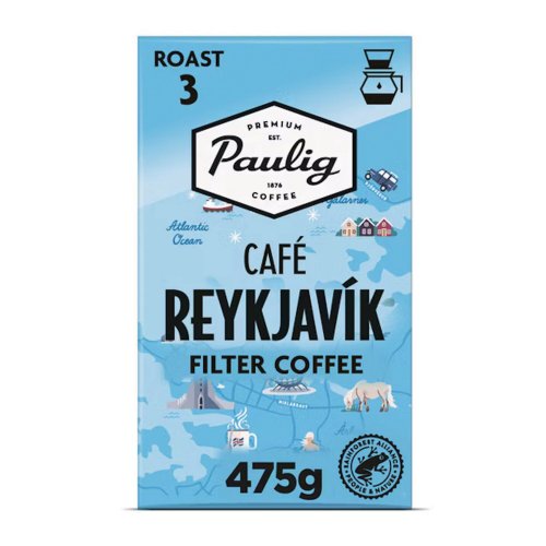 Kahvi Suodatinjauhatus Paulig café reykjavik keskipaahto 475g, hinta 15,93€