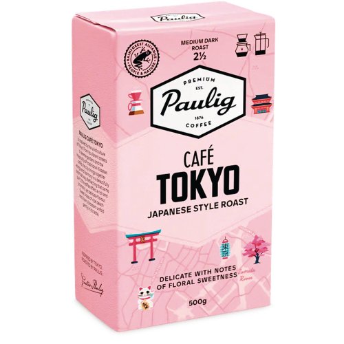 Kahvi Suodatinjauhatus Paulig café tokyo keskipaahto 500g, hinta 14,56€