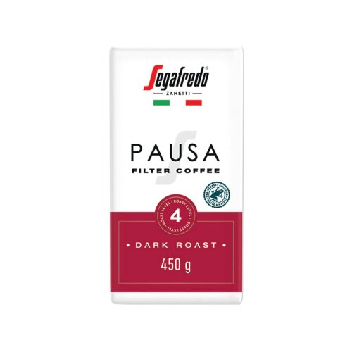 Kahvi Suodatinjauhatus Segafredo pausa tumma paahto 450g, hinta 14,03€
