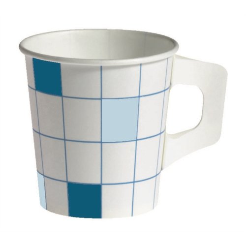 Kahvikuppi Huhtamäki Siniruutu korvallinen 175 ml 80 kpl, hinta 7,34€