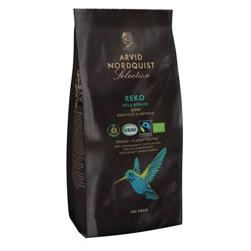 Kahvipapu Arvid nordquist reko tumma paahto 450g, hinta 16,51€