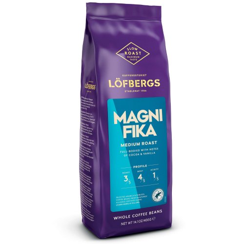 Kahvipapu Löfbergs magnifika keskipaahto 400g, hinta 12,44€