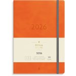 Kalenteri 2026 Business Forma Deluxe oranssi