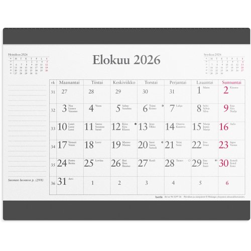 Kalenteri 2026 Hiirimatto kuukausilla, hinta 10,34€