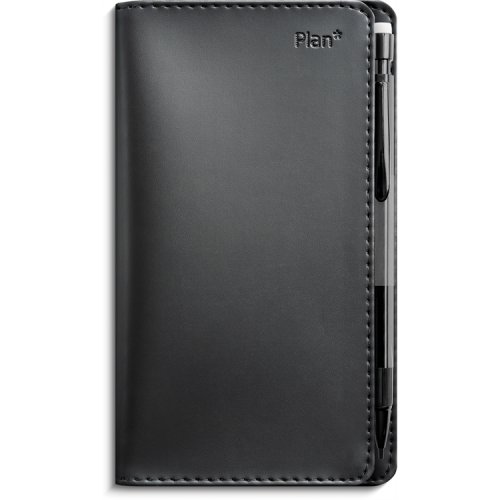 Kalenteri 2026 Plan musta keinonahka (kaksikielinen), hinta 4,58€