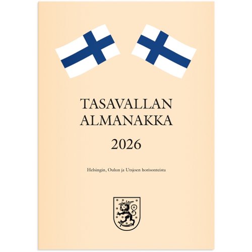 Kalenteri 2026 Tasavallan almanakka, hinta 1,94€