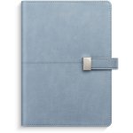 Kalenteri 2026 Weekly sininen keinonahkakansi tamppi