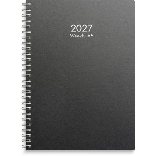Vuosipaketti 2027 Kalenteri Weekly A5, hinta 4,49€