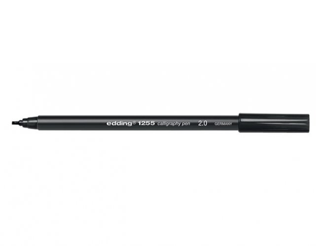 Kalligrafiakynä Edding 1255 2,0 mm musta, hinta 1,36€