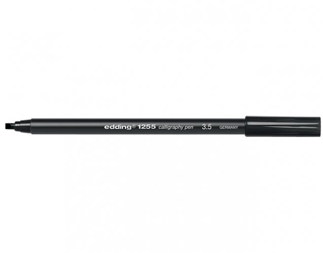 Kalligrafiakynä Edding 1255 3,5 mm musta, hinta 1,36€