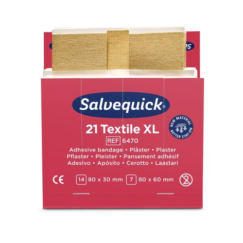Kangaslaastari Salvequick iso 6470 /6x21, hinta 38,27€