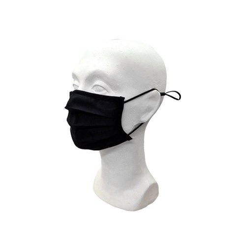 Kangasmaski säädettävä 2-kerroksinen musta, hinta 1,61€