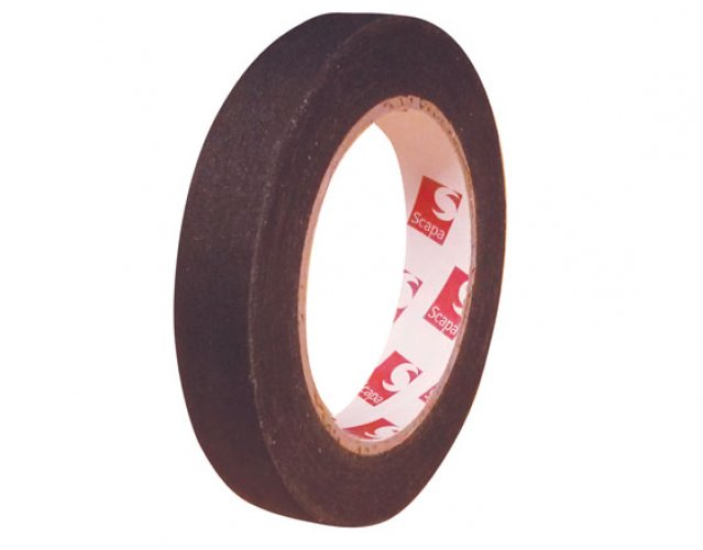 Kangasteippi 3302 19MMX25M MUSTA, hinta 5,12€