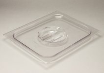 Kansi GN-astiaan 1/2 Inoxmacel PC-muovi