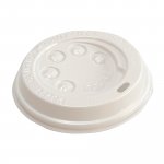Kansi Huhtamäki muovia 80mm valkoinen 100kpl