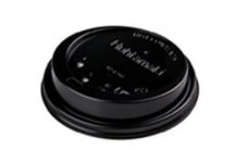 Kansi kuumakuppeihin Huhtamäki 250 ml musta 100 kpl