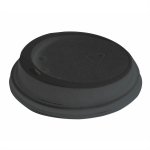 Kansi kuumakuppeihin Huhtamäki 300 ml musta 100 kpl