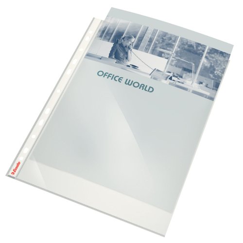 Kansiotasku Esselte a4 75mic pp lasinkirkas 10kpl, hinta 2,16€