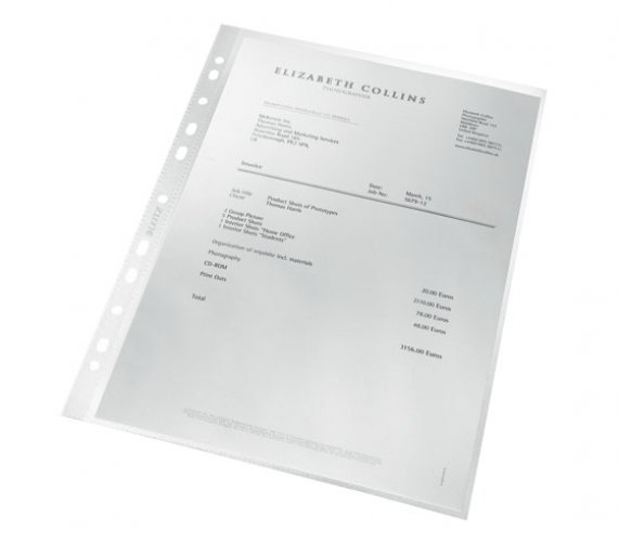 Kansiotasku Leitz Recycle A4 100 mic PP LS /25, hinta 6,11€