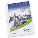 Kansiotasku Lyreco budget a4 55mic pp appelsiini 100kpl
