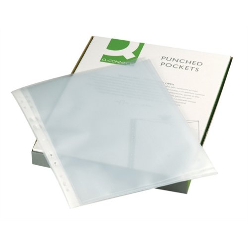 Kansiotasku Q-CONNECT A4 120 mic PP appelsiinipinta LPS /100, hinta 14,98€