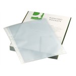 Kansiotasku Q-CONNECT A4 120 mic PP appelsiinipinta LPS /100