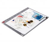 Kansiotasku vetoketjulla Esselte A4+ PVC 200 mic /5