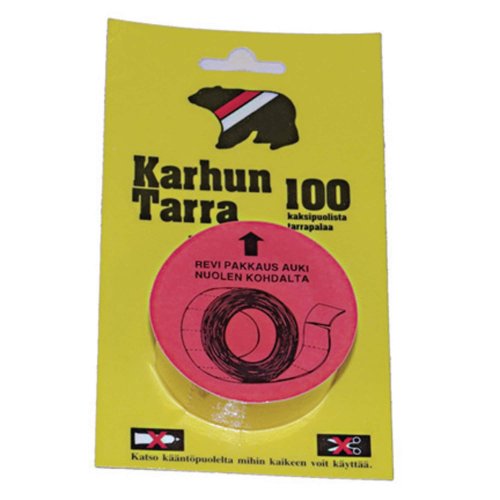 Karhuntarra kiinnitysteippi 20 x 25mm 100kpl, hinta 6,10€