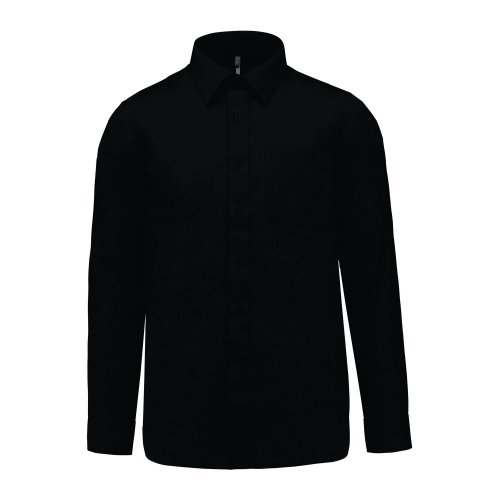Kariban joffrey miesten popliinipaita musta l, hinta 34,74€
