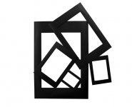 Kartonki KEHYSLAJITELMA MUSTA / 100