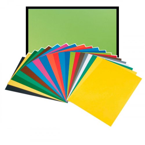 Omenanvihreä kartonki 50x70cm 270g 25kpl netistä edullisesti