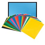 Kartonki 50x70cm 270g taivaansininen 25kpl