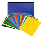 Kartonki 50x70cm 270g tummansininen 25kpl