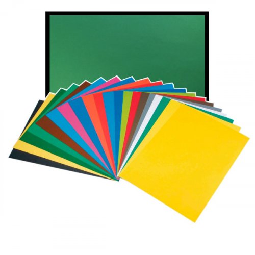 Vihreä kartonki 50x70cm 270g edulliseen hintaan Proficientiltä. Ekologinen läpivärjätty värikartonki sopii kortteihin, mainoksiin ja erillaisiin askarteluihin. Kartongin myyntierä on 25 arkkia.