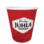 Kartonkikuppi Huhtamäki juhla mokka 250ml 80kpl