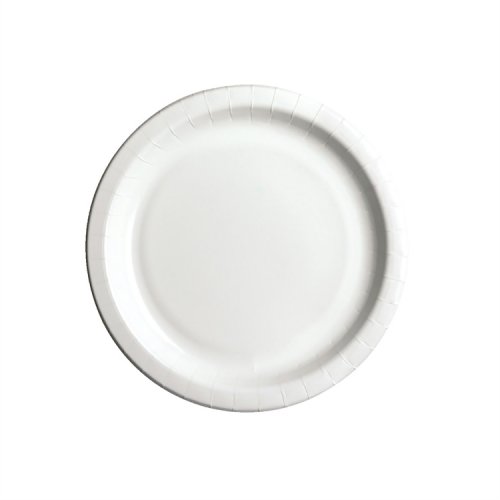 Kartonkilautanen Huhtamäki 22 cm valkoinen 50 kpl, hinta 5,09€