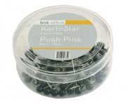 Karttaneula 79015 musta 20 mm 100 kpl