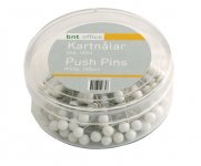 Karttaneula 79015 valkoinen 20 mm 100 kpl