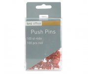 Karttaneula BNT Office 20 mm punainen lankarulla 100 kpl