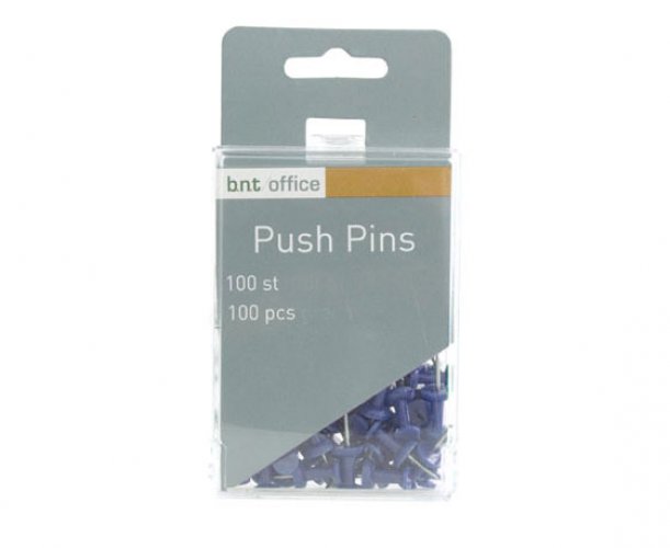 Karttaneula BNT Office 20 mm sininen lankarulla 100 kpl, hinta 2,06€