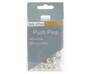 Karttaneula BNT Office 20 mm valkoinen lankarulla 100 kpl