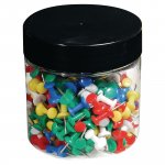 Karttaneula Exacompta 10mm värilajitelma 200kpl
