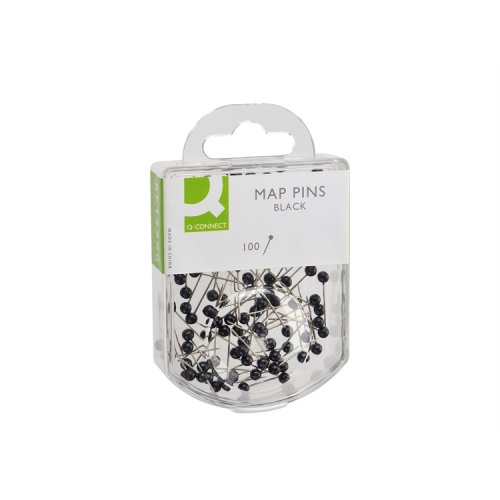 Karttaneula Q-CONNECT 4/15 musta /100, hinta 1,03€