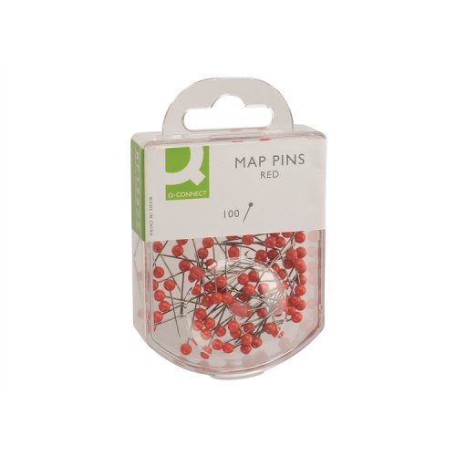 Karttaneula Q-CONNECT 4/15 punainen /100, hinta 1,03€