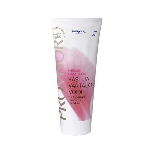 Käsi- ja vartalovoide Provisor 200 ml, hinta 5,84€